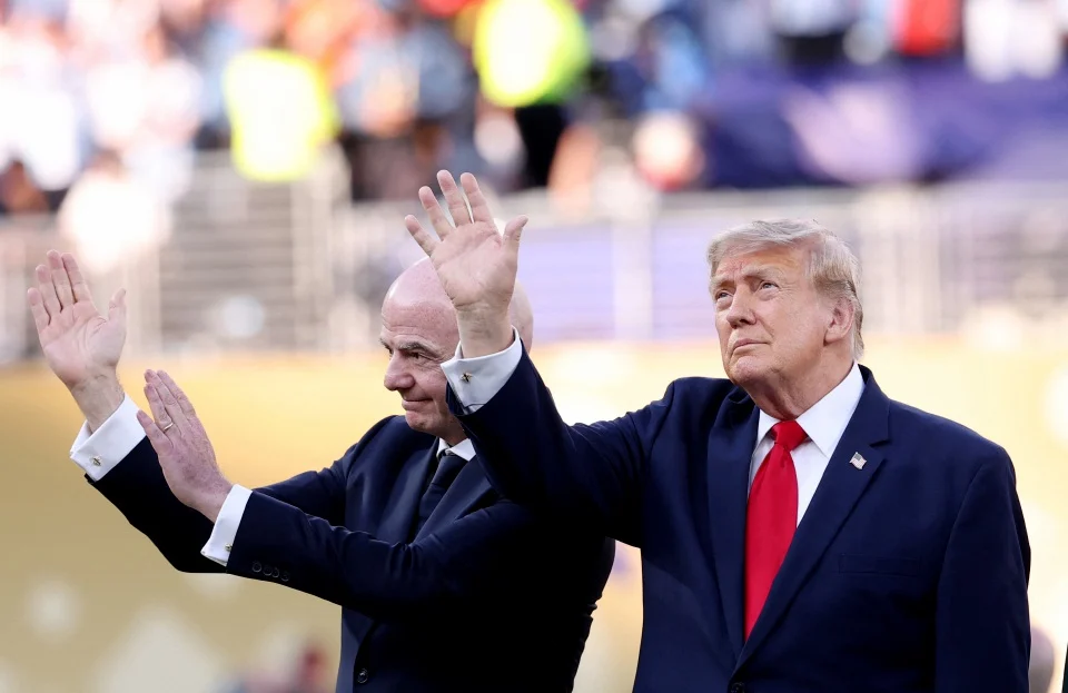 Infantino dan Trump